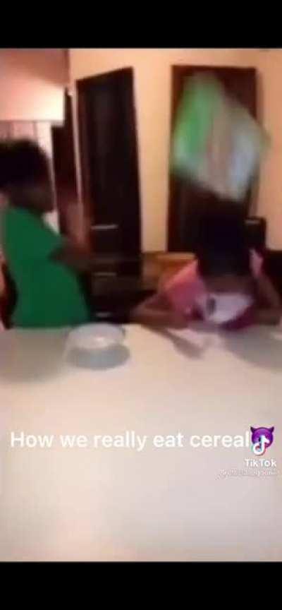HOW WE REALLY EAT CEREAL