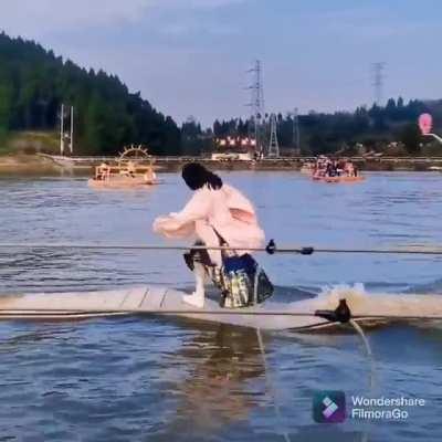 She should be at the Olympics!