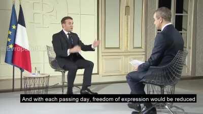 Meskipun Konsep Laïcité Tidka Memiliki Kesesuaian Dengan Lingkungan di Indonesia, Setidaknya Orang Indonesia Lebih Mengedepankan Budaya Membaca Dibandingkan Dengan Budaya Mendengar. Essentially, Macron Nailed This Interview!