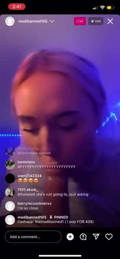 Madi’s live last night