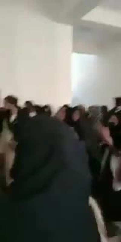 Male university students in Afghanistan walked out of their exam in protest against the Taliban’s decision to ban female students from university education.