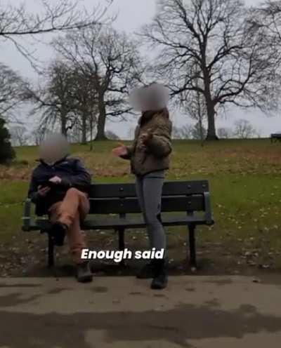 “You’re in my shot. Move.”