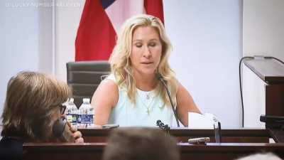 I made a recap of Marjorie Taylor Greene’s hearing yesterday