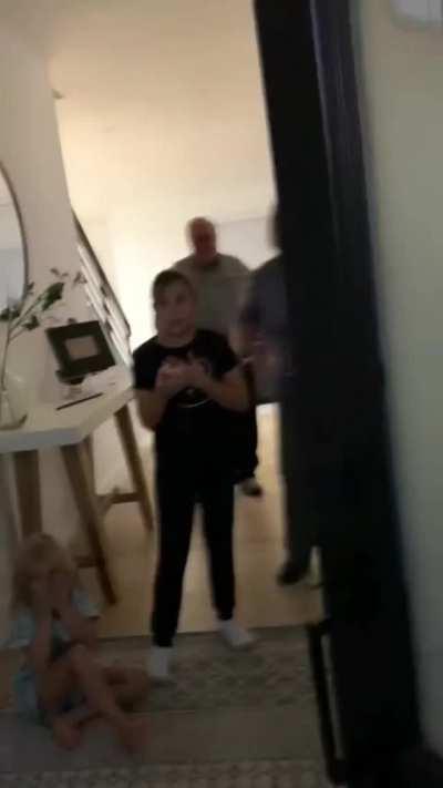 When the weird Uncle rolls up for Christmas lunch.