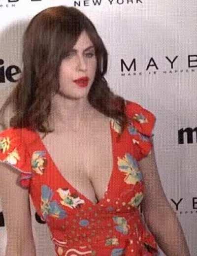 Alexandra Daddario. We all love a bit of this busty babe, right?