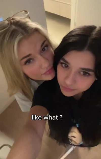 Breckie Hill and Rachel Brockman