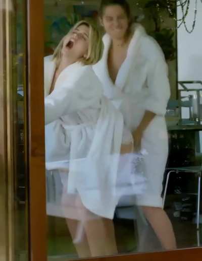 Ana de Armas and Lorenza Izzo - Knock Knock (2015)