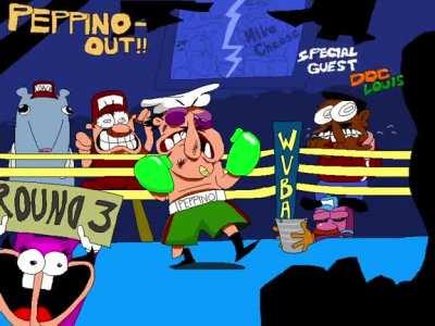 Secret Pizza Tower title card - Punch-Out X Pizza Tower