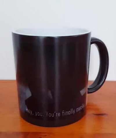 Skyrim Hey You're Finally Awake Mug