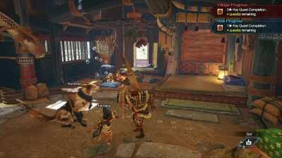 Why do anything else other than high five your palico?