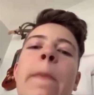 Choking on a squeaker