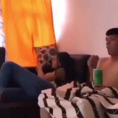 Banana pringles prank