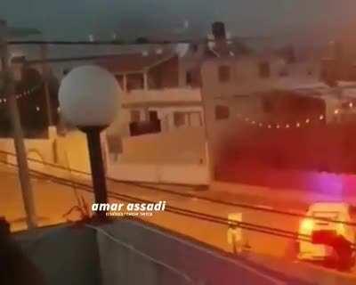Breaking video....Armed Clashes in Lod between Palestinians and Israeli Police