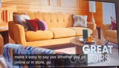 Rooms to go commercial music