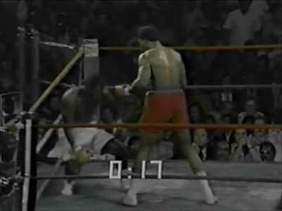 George Foreman in his prime was a demon in the ring.