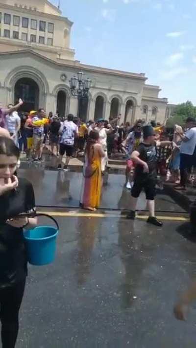 Happy vartavar! Here's a video of Iranians celebrating Vartavar in Armenia