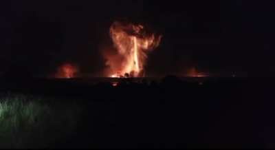 UA POV: Full video of strike at Toropets Military Base Strike, Tver Oblast, Russia