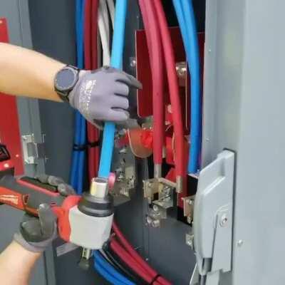 Зачистка проводов