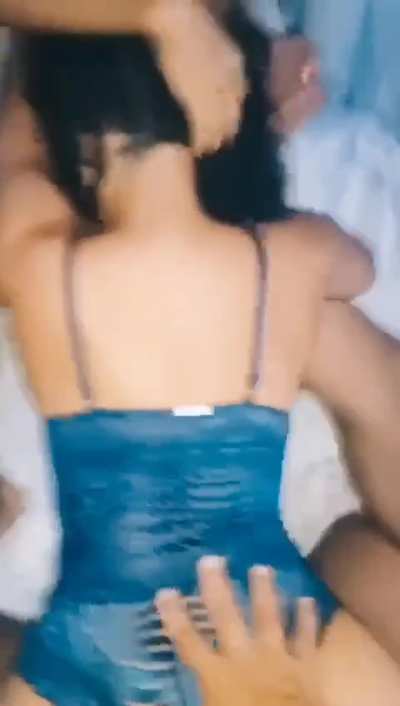 Ass Blue Lingerie Threesome with bangalore boys 