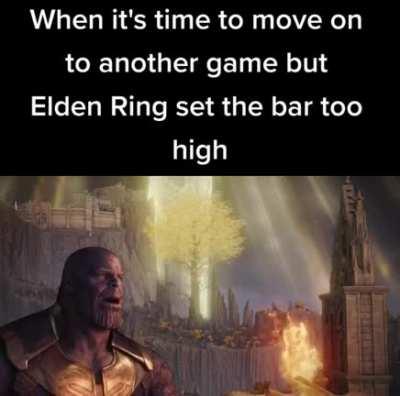 After I finished the game