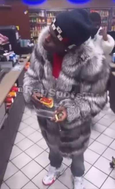 why kodak eat the frank like that???