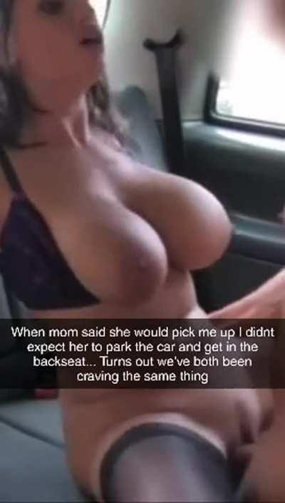 I love when mom picks me up