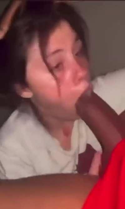 u little gf stand being a whore