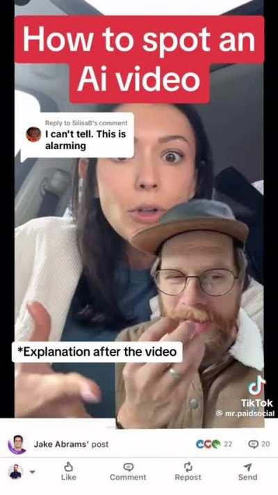 There’s no life behind the eyes