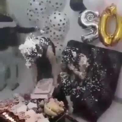 WCGW igniting Snow in a can