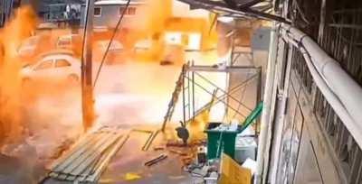 Explosion in China.