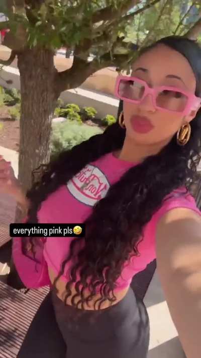 Jaden Newman 🩷 | IG story (4-7-25)