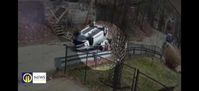 Police chase ends with crash