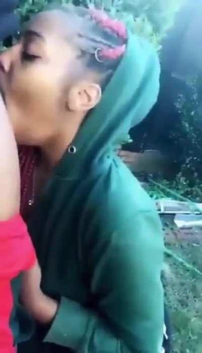 She just wanna eat something real quick