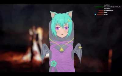 A rustling in the trees