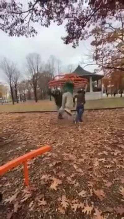 Spinning around uncontrollably