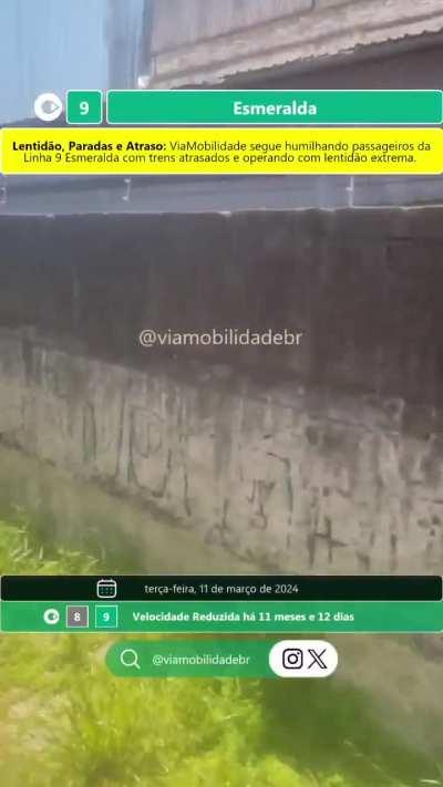 Linhas privatizadas sendo péssimas em diferentes aspectos. A passagem é 5 reais.