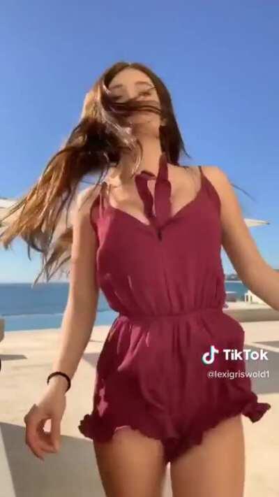 Bouncing in a romper