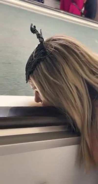 HMC let me lick this escalator