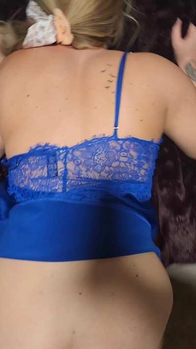 It's always a nice time when my neighbor stops by