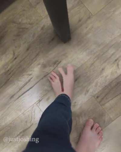 Thanks, I hate... Accidentally kicking furniture with no shoes on.