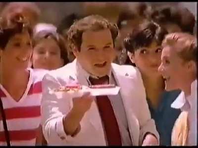 Jason Alexander singing and dancing about the new McDonald's Mc D.L.T.  burger in 1985
