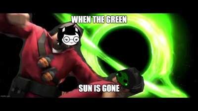 when the green sun is gone
