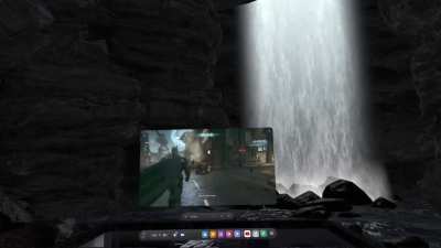 Immersive high-resolution mixed reality home environments on DreamSpace