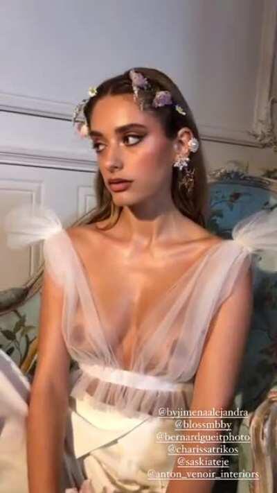 Saskia Jenkins and her nipples