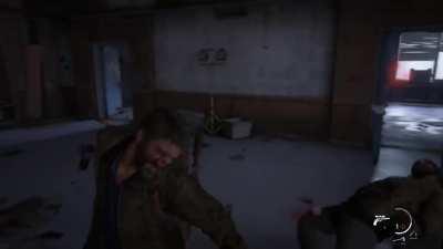 there is a lot of blood.