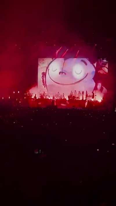 Fire coming out of the monkeys head ft Matt berry in Toronto