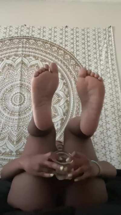 I love being a slutty ebony woman!