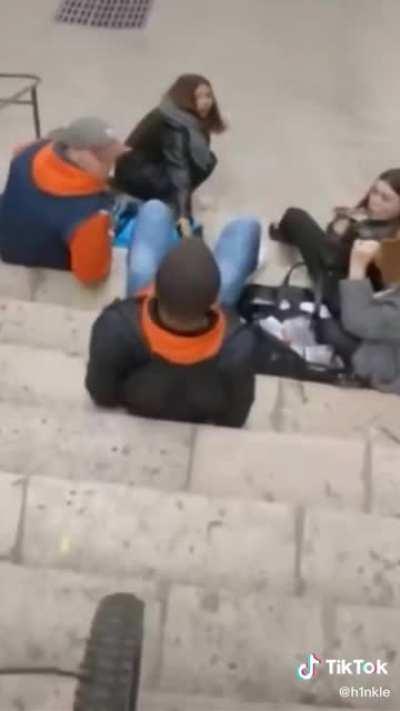 Good thing he stopped...