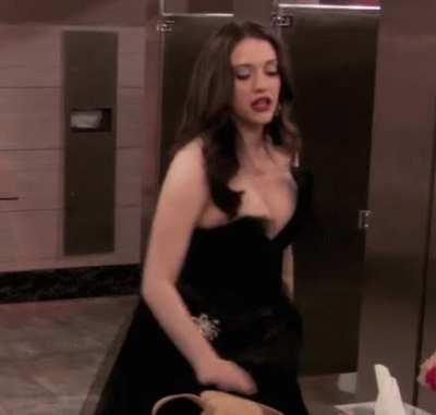 Kat dennings boobs can't be contained