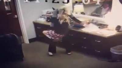 Security Cam Catches The Moment A Young Girl Finds Out She’s Going To Be Adopted